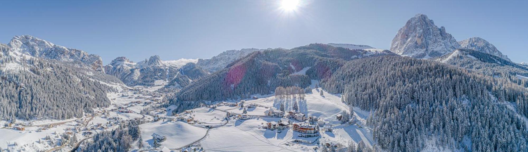 Hotel Chalet Dlaces Selva di Val Gardena Bagian luar foto