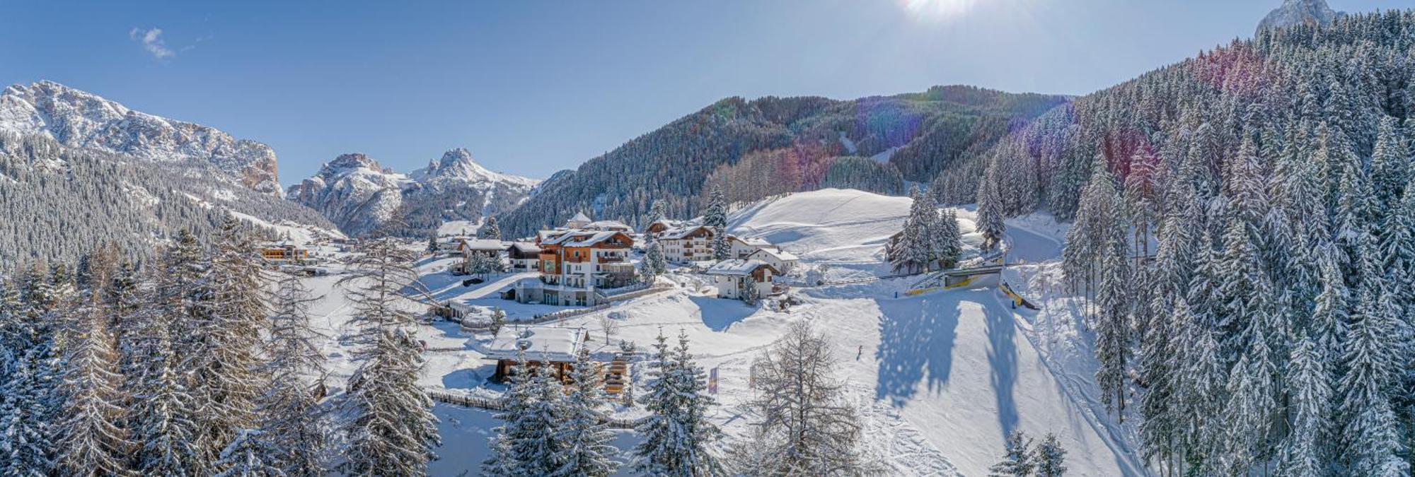 Hotel Chalet Dlaces Selva di Val Gardena Bagian luar foto